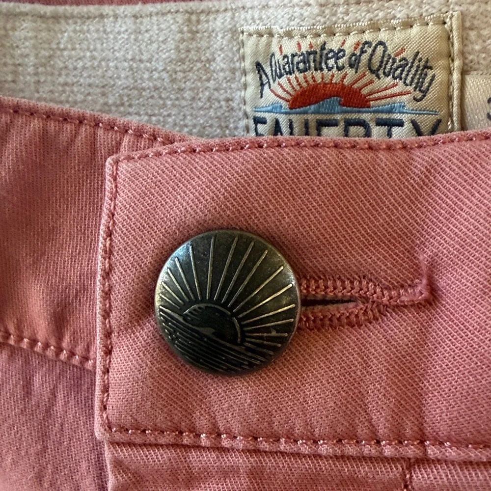 Faherty Coastline Chino Short Size 35